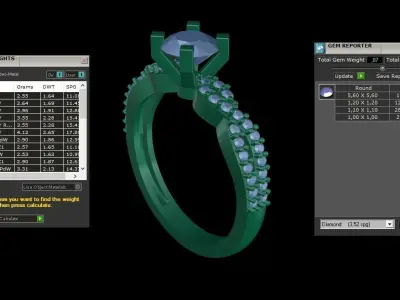 ring code 191 3D print model
