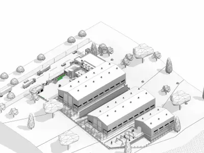 Factory Shade  3D model