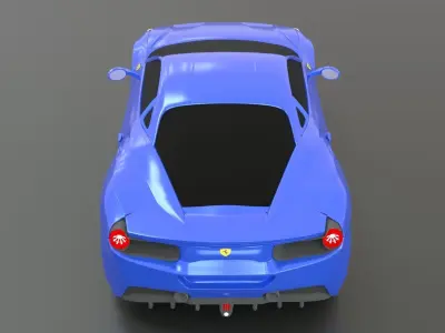 Ferrari 488  3D model
