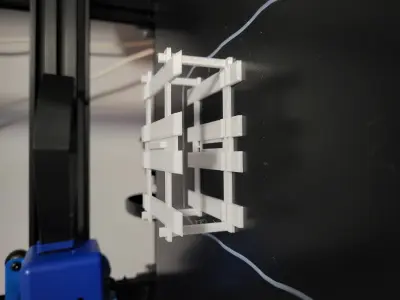 4 post 4 car lift 3D print model