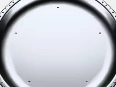 BLODOLVON Candle dish Low-poly 3D model