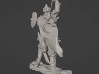 Muslim Combat 3D print model