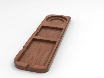 Buh Desk Organizer Low-poly 3D model