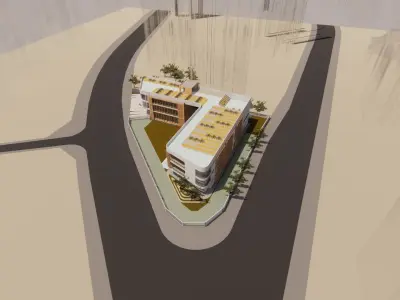Kindergarten-Sky City 3D model