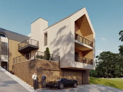 villa 106  Low-poly 3D model