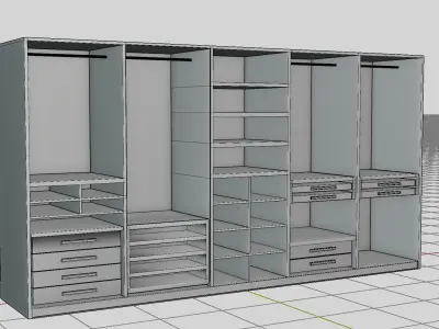 Wardrobe Collection Vol 1 3D model