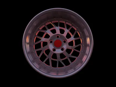 Car Wheel - GMR VX-5  3D print model