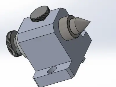 Uniaxial processing platform 3D model