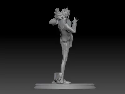 HIGH KICK GIRL JAPAN 1 3D print model