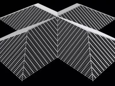 Roof structure 25O14 3D model