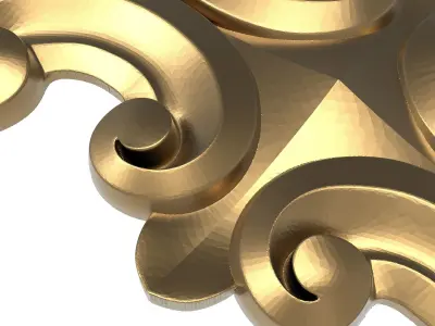  decorative pattern ready for 3D printing 3D model 217
