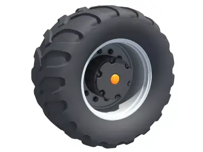 Off Road Tyre 3D model
