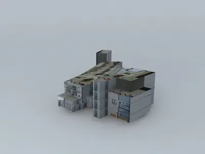 Ancoats Primary Care Centre Old Mill St Manchester Greater Ma... 3D model