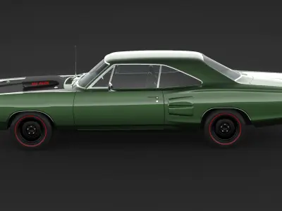 1969 Dodge Coronet Super Bee 3D model