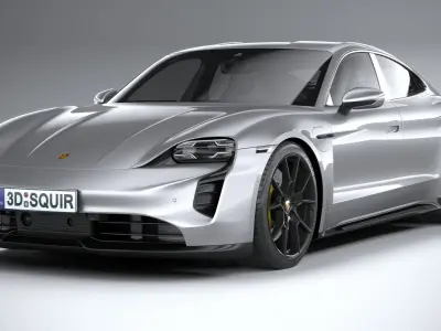 Porsche Taycan GTS 202 3D model