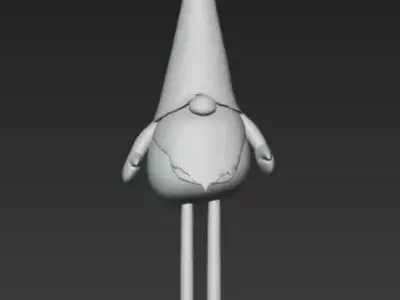 Elegant Desk Gnome 3D print model
