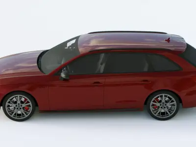 Audi A4 Avant  2019 3D model