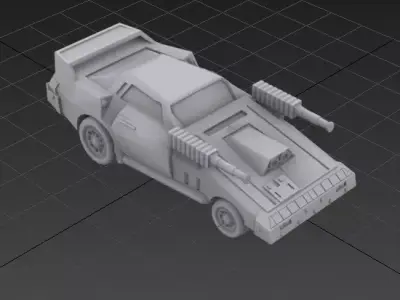 Twisted Metal 2 Roadkill 3D print model