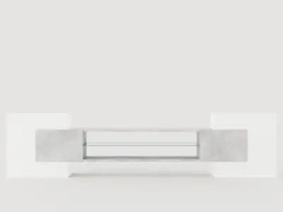 Incastro TV Bench 258 Cm Low-poly 3D model