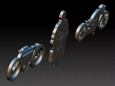motocycle 3d models 3D print model