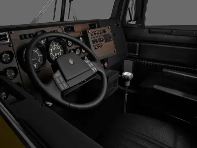 Kenworth W900 3D model