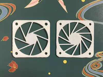 50mm fan baffle Free 3D print model