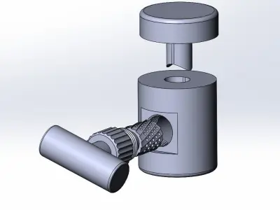 Dental Bone Mill Grinder 3D model