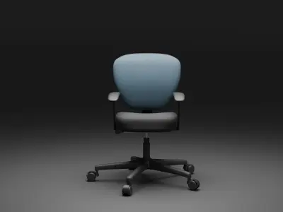 Modern Office Chair  Ergonomic Swivel Desk Chair 3D model