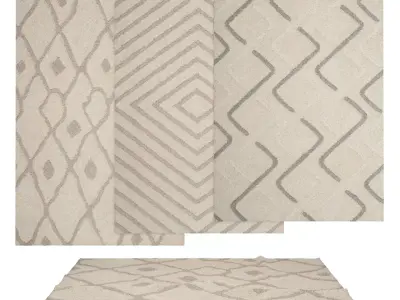 Rugs No 295 Low-poly 3D model