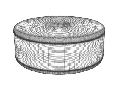 Ice Hockey Puck 3D model