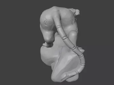 Cloudstride Tiger - 3D Print Figurine 3D print model