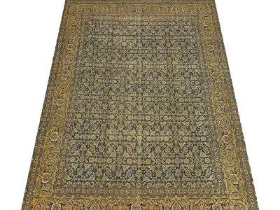 Rug Set 1898 3D model