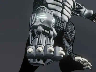 Mecha Godzilla 3D model