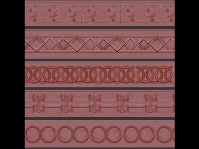 Ornament 09 3D model