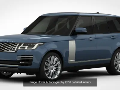 Range Rover Collection Vol 1 3D Model Pack