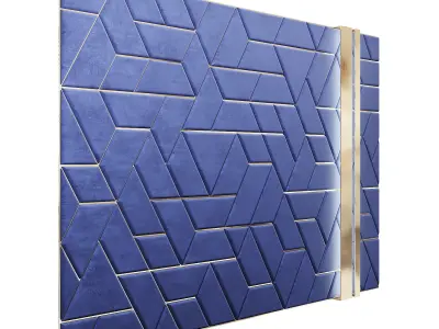 Decorative soft panel 3D model