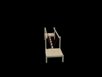 Wobble Steps 3D model