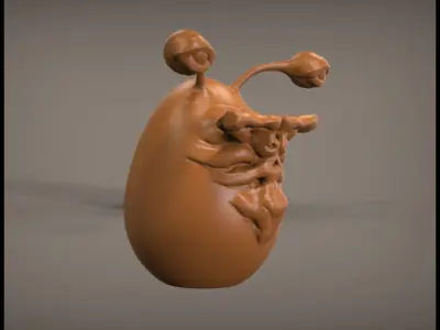 Alien Egg 3D print model