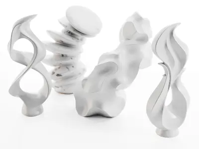  Abstract sculpture 3D model