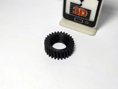 Gear for Electric Bicycle T28 D37 3D print model