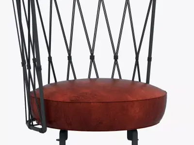 Baxter PEDRO ARMCHAIR 3D model