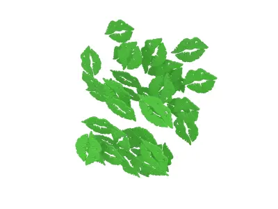 Many Kisses Mark v1 005 3D model