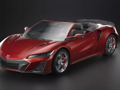 Honda NSX Cabrio 3D model