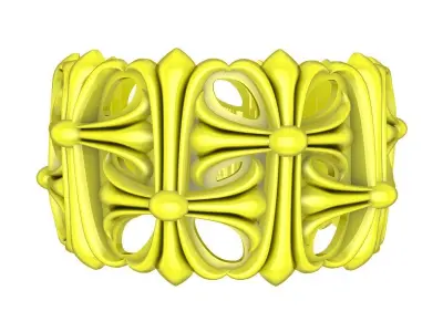 5772 luxury fashion ring 3D print model