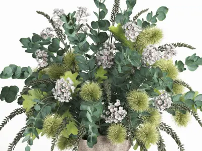 bouquet set06 3D model