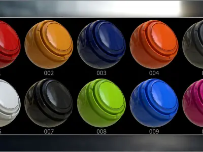 Megapack 100 Car Paint smart materials for Substance Painter Texture