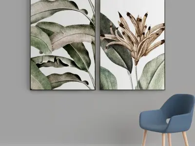 Photo Frame 55 Low-poly 3D model