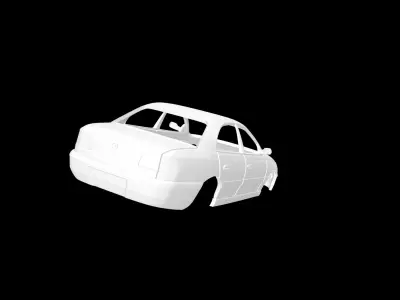 Opel Omega B 3D print model
