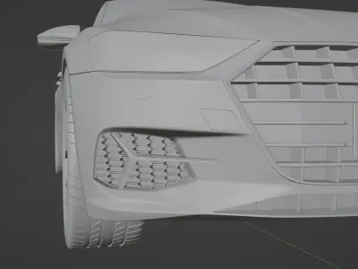 Audi A7 Sportback 2021 3D model
