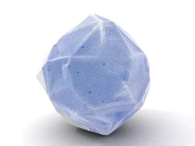 Prismatic Crystal Gem model pack Low-poly 3D model